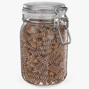 Whole Spiral Pasta Jar