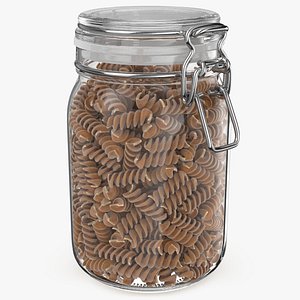 Whole Spiral Pasta Jar