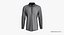 Herren Polo Dropped Shoulder Traditionelle Knöpfe Kragen Langarm