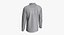 Herren Polo Dropped Shoulder Traditionelle Knöpfe Kragen Langarm