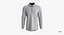 Herren Polo Dropped Shoulder Traditionelle Knöpfe Kragen Langarm