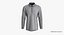Herren Polo Dropped Shoulder Traditionelle Knöpfe Kragen Langarm