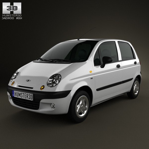 Daewoo Matiz 3d model