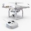 Set di modelli 3D per Quadcopter professionale DJI Phantom 3