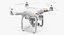 Set di modelli 3D per Quadcopter professionale DJI Phantom 3