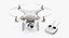 Set di modelli 3D per Quadcopter professionale DJI Phantom 3