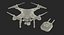 Set di modelli 3D per Quadcopter professionale DJI Phantom 3