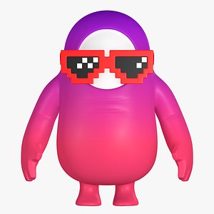 Fall Guys Game Character Custom Colors