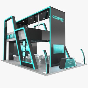 Exhibition Stand 3 3D model