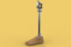 MEDICAL ARTIFICIAL PROSTHETIC LEG MECHANICAL FOUR BAR JOINT