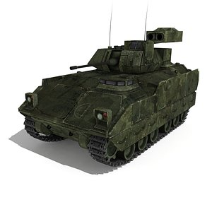 M2 bredley Low Poly