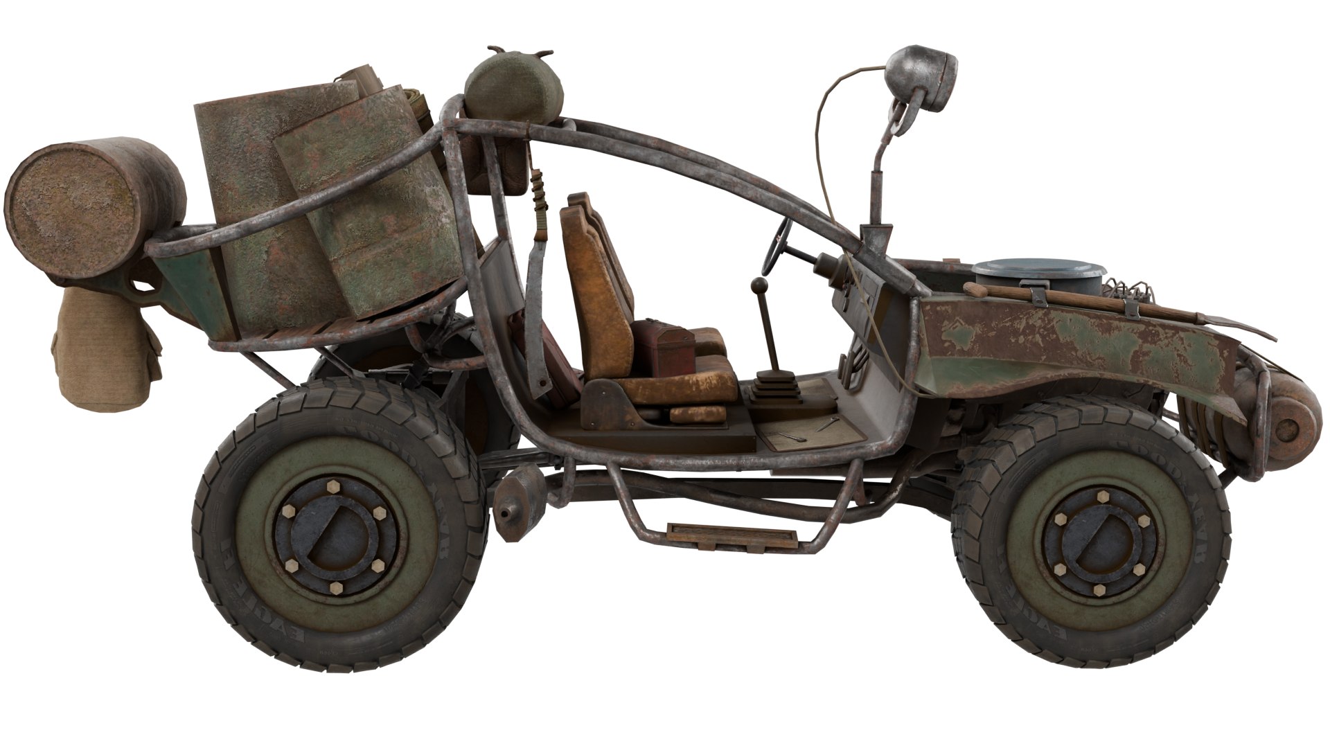 3D Post Apocalyptic Model - TurboSquid 2352783