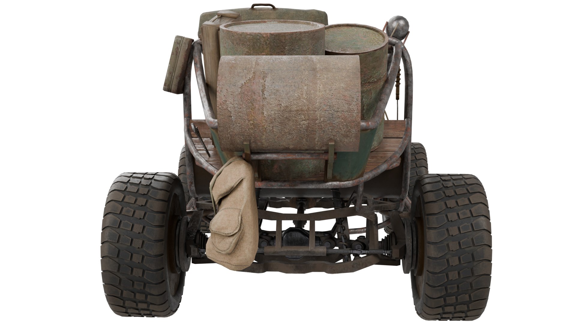 3D Post Apocalyptic Model - TurboSquid 2352783