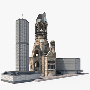 3D kaiser wilhelm memorial church