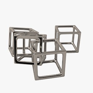 cube office toy 3D model