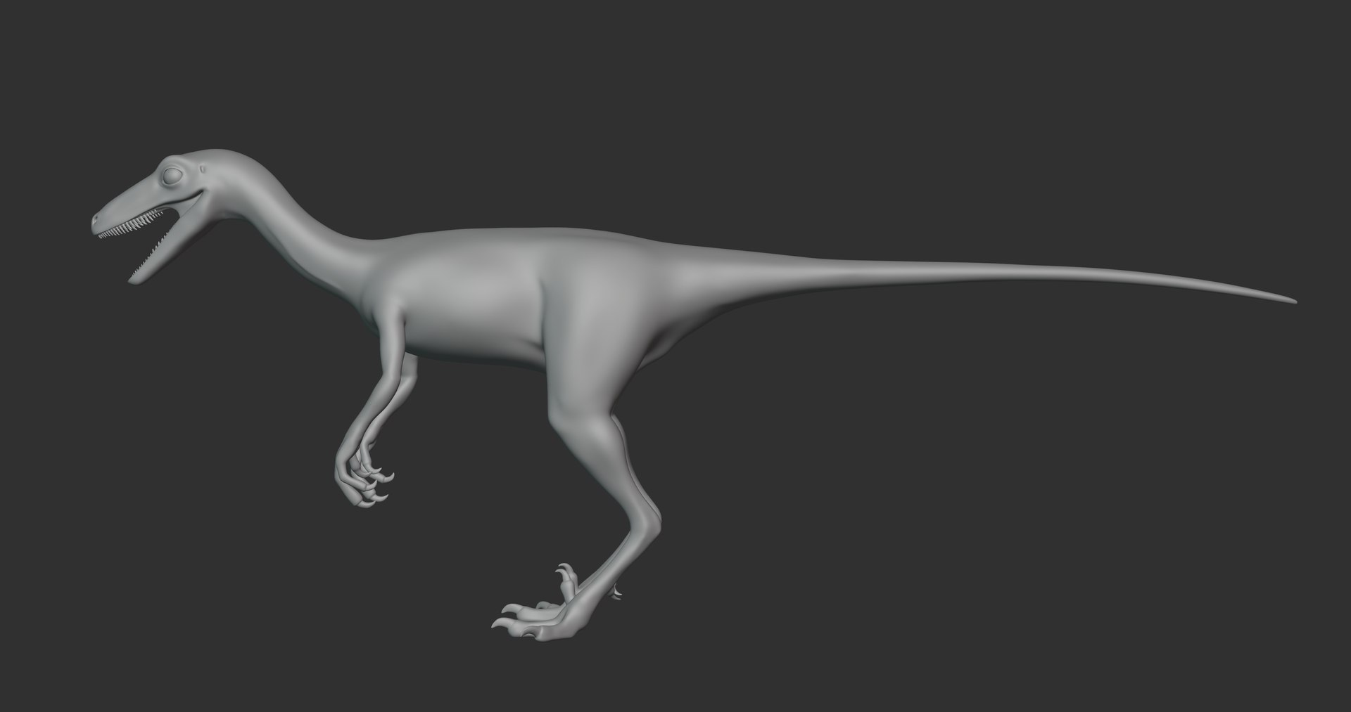 Troodon Basemesh Low Poly 3D model - TurboSquid 2107668