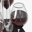 N4 Weinkaraffe aus Kristallglas mit Gläsern