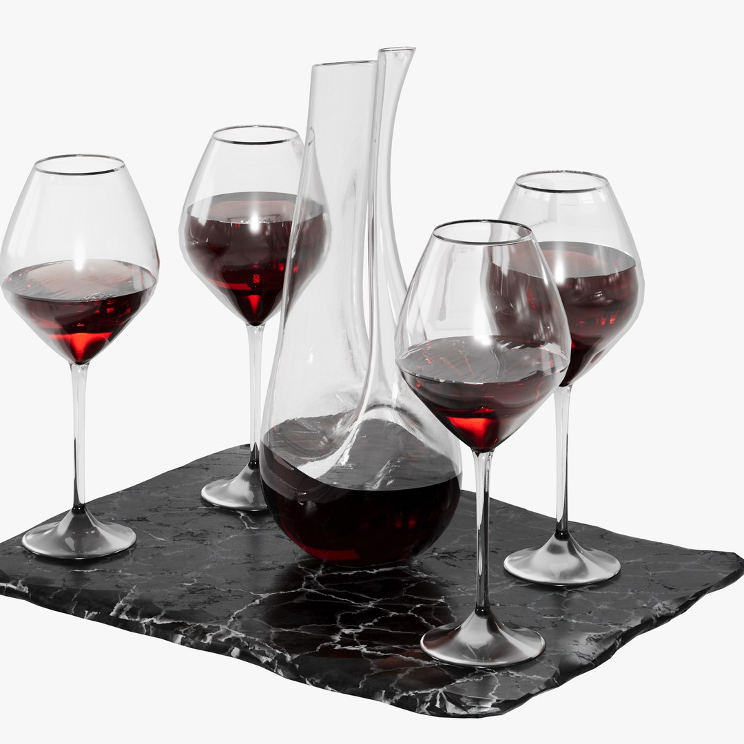 3D N4 Crystal Glass Wine Decanter with Glasses https://p.turbosquid.com/ts-thumb/Ek/Ysopi8/fU/55/jpg/1747310539/1920x1080/fit_q87/50a77607771336df8d1ff3b239f12332e02a0ce4/55.jpg