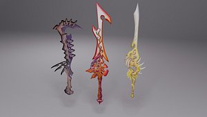 Fantasy sword weapons pack