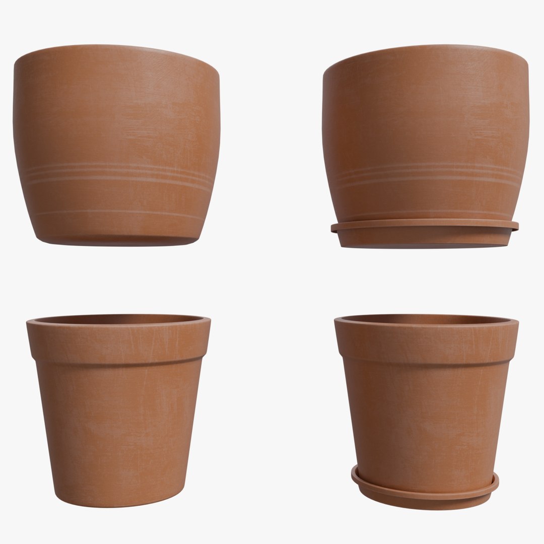 Empty Flower Pot 3D https://p.turbosquid.com/ts-thumb/Ek/hol2tO/Mf/render_1200x1200/jpg/1738674118/1920x1080/fit_q87/8a0c0ca31098eebdd00cfbfc1f13f16066fa0eef/render_1200x1200.jpg