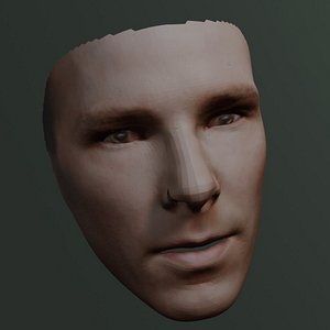 PopFace BaseMesh - Benedict Cumberbatch