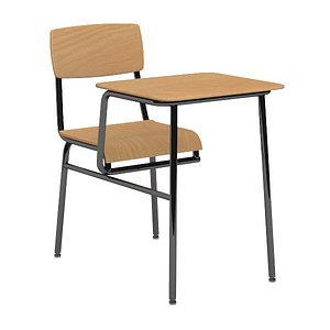school chair 3d model