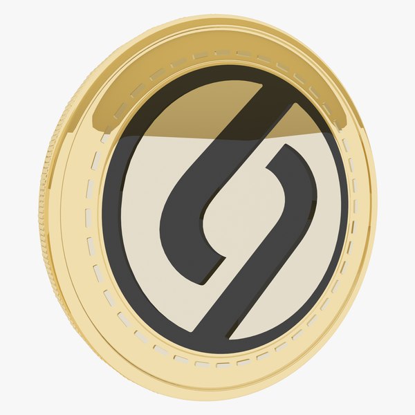 Colu Local Network Cryptocurrency Gold Coin 3D model