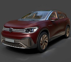 3D model Volkswagen ID6 CROZZ 2022-max21