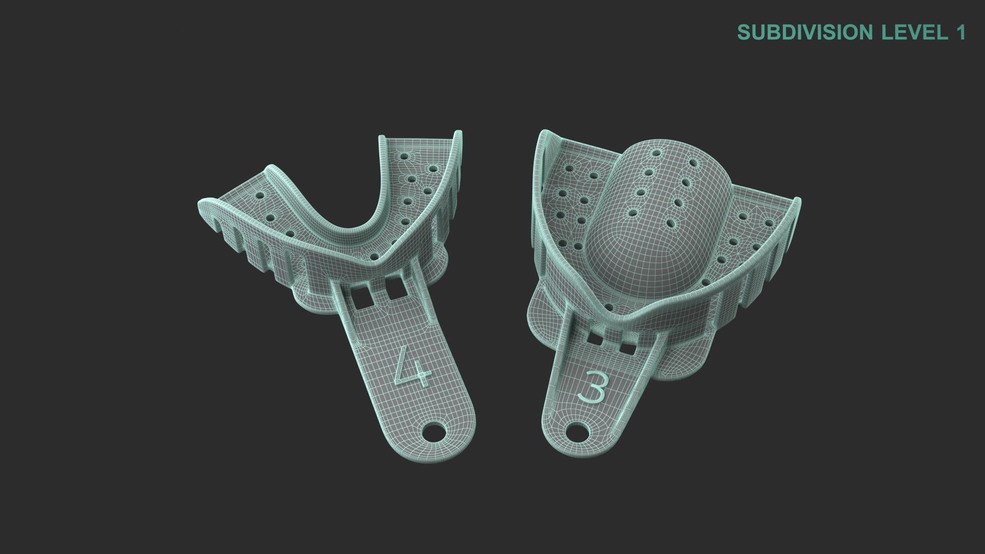 Dental Impression Tray Set 3D https://p.turbosquid.com/ts-thumb/El/CpZbz2/yr/wireframe0005/jpg/1708935058/1920x1080/fit_q87/324f8781bebd6f3e06771e32f22fda3df5ad34c2/wireframe0005.jpg