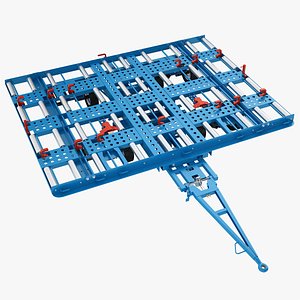Airport Container Trailer 03 model