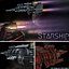 3D starship model