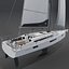 Modello 3D dello yacht JEANNEAU Sun Odyssey 410