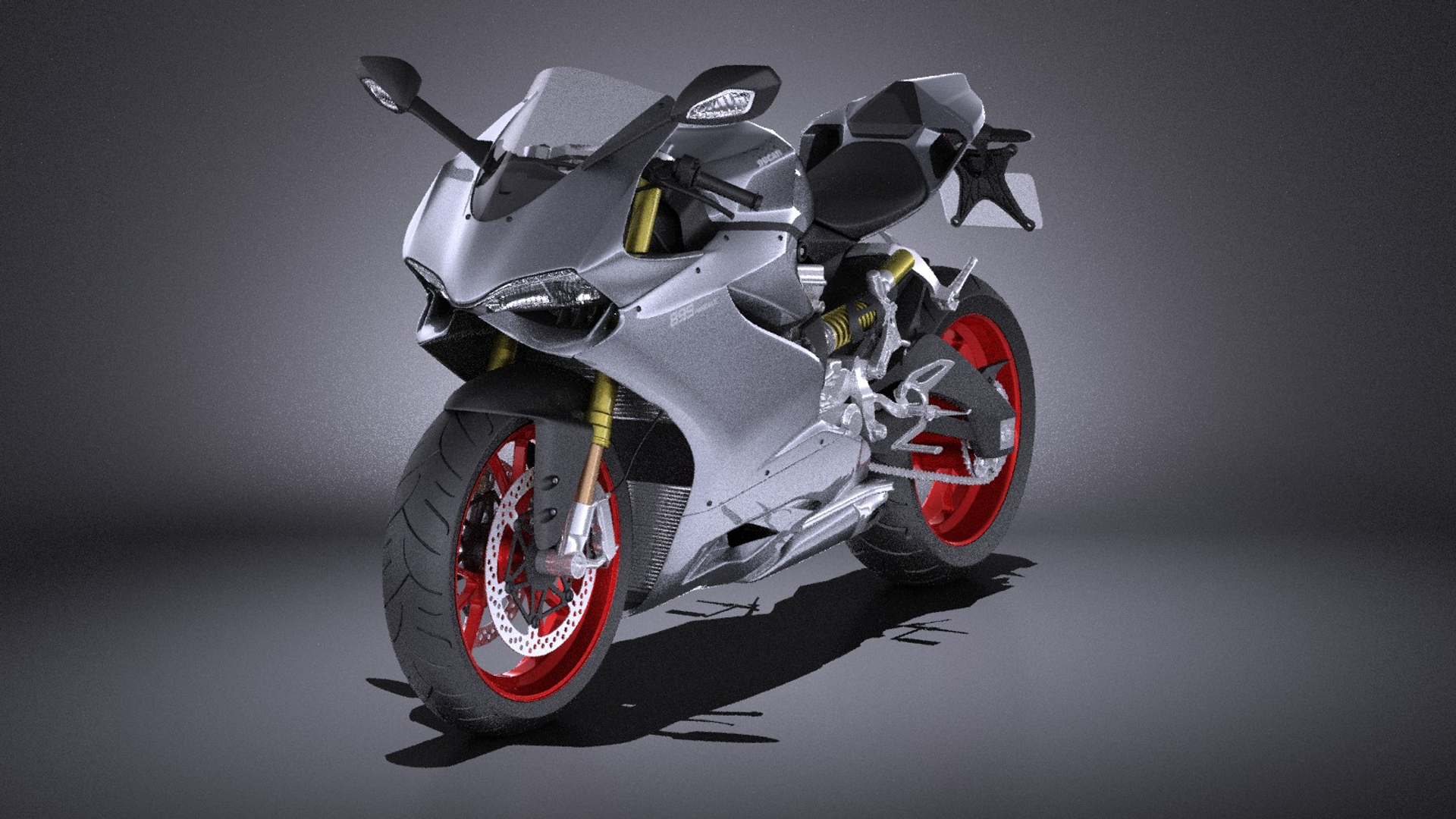 3d Model 2017 Ducati Panigale