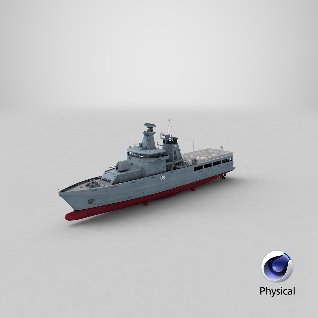 3D Lurssen OPV 80 Patrol Vessel https://p.turbosquid.com/ts-thumb/El/Lt4KpY/Zj/stemcell_cinema_4d_physical_render/png/1636562886/1920x1080/fit_q87/7afc956f16ac9c577c2787d58a5b5636f9edba8a/stemcell_cinema_4d_physical_render.jpg