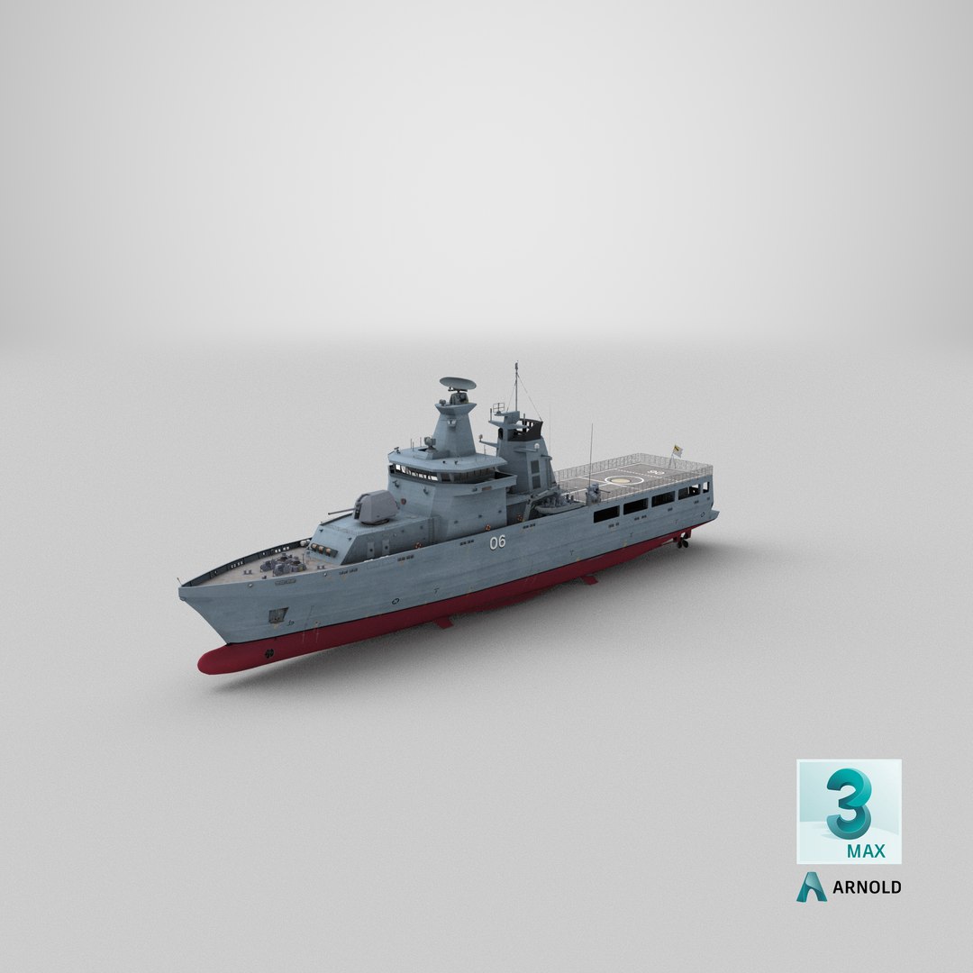 3D Lurssen OPV 80 Patrol Vessel https://p.turbosquid.com/ts-thumb/El/Lt4KpY/tu/stemcell_max_arnold_render/png/1636562889/1920x1080/fit_q87/18ea38c745f031673ff9feb61ec438eeb2ab15e6/stemcell_max_arnold_render.jpg