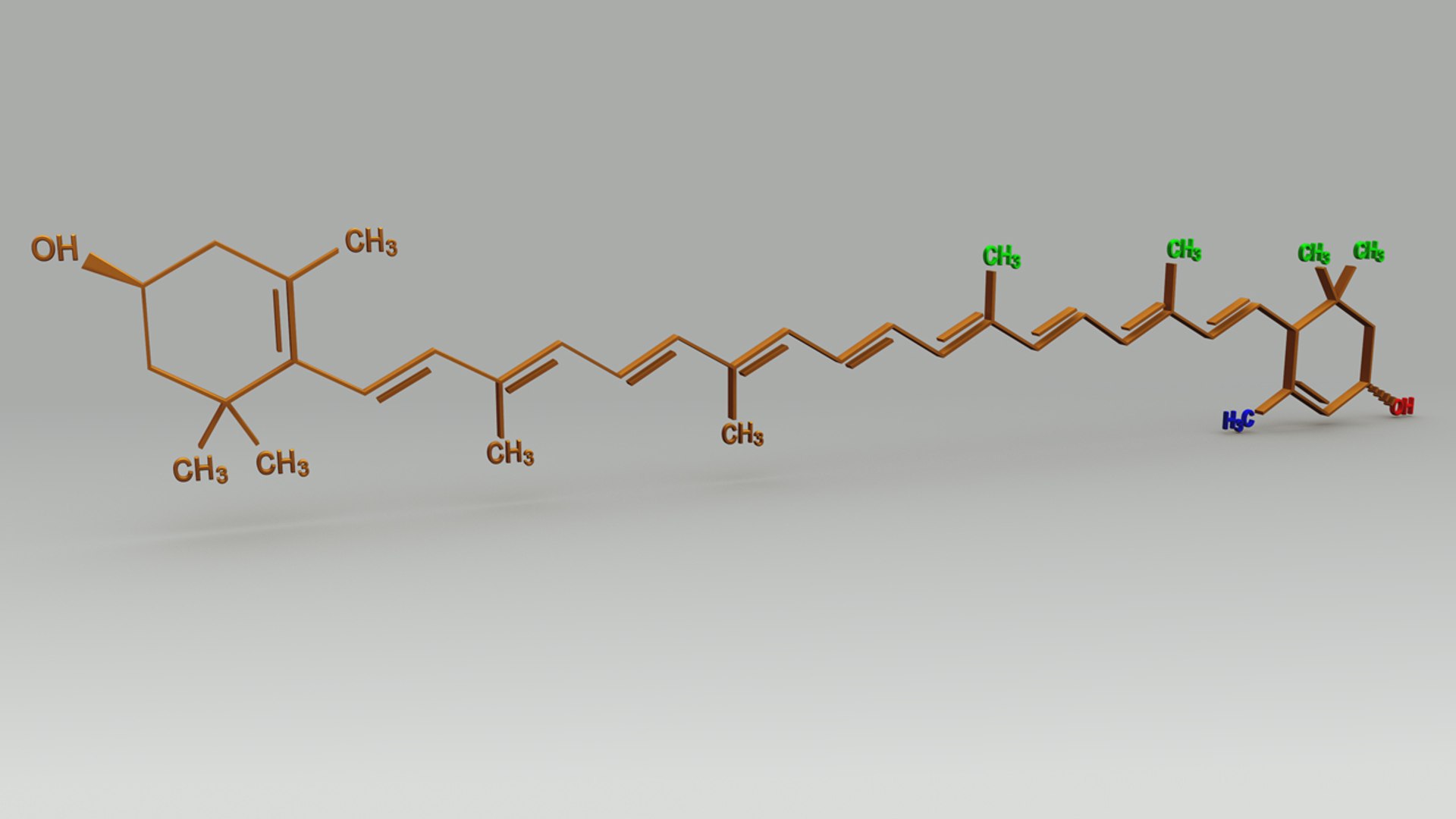 Xanthophyll Structure Obj