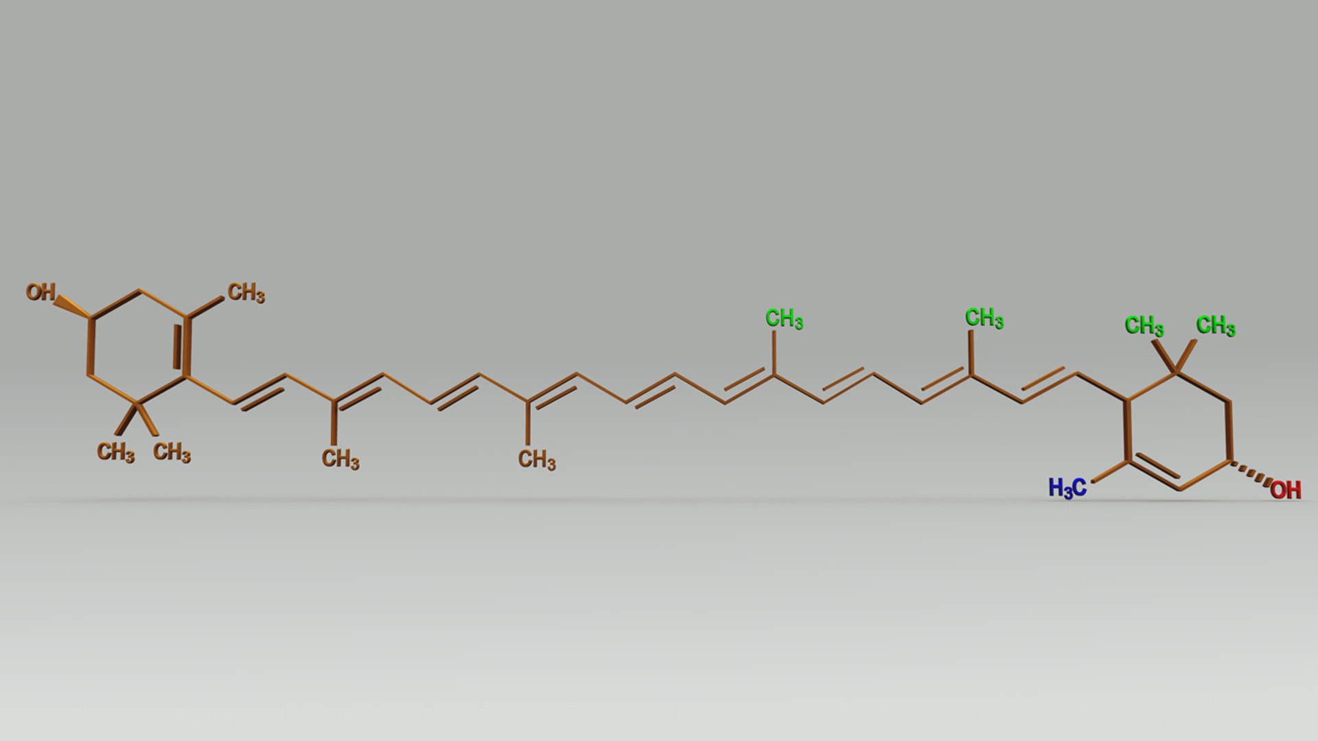 Xanthophyll Structure Obj