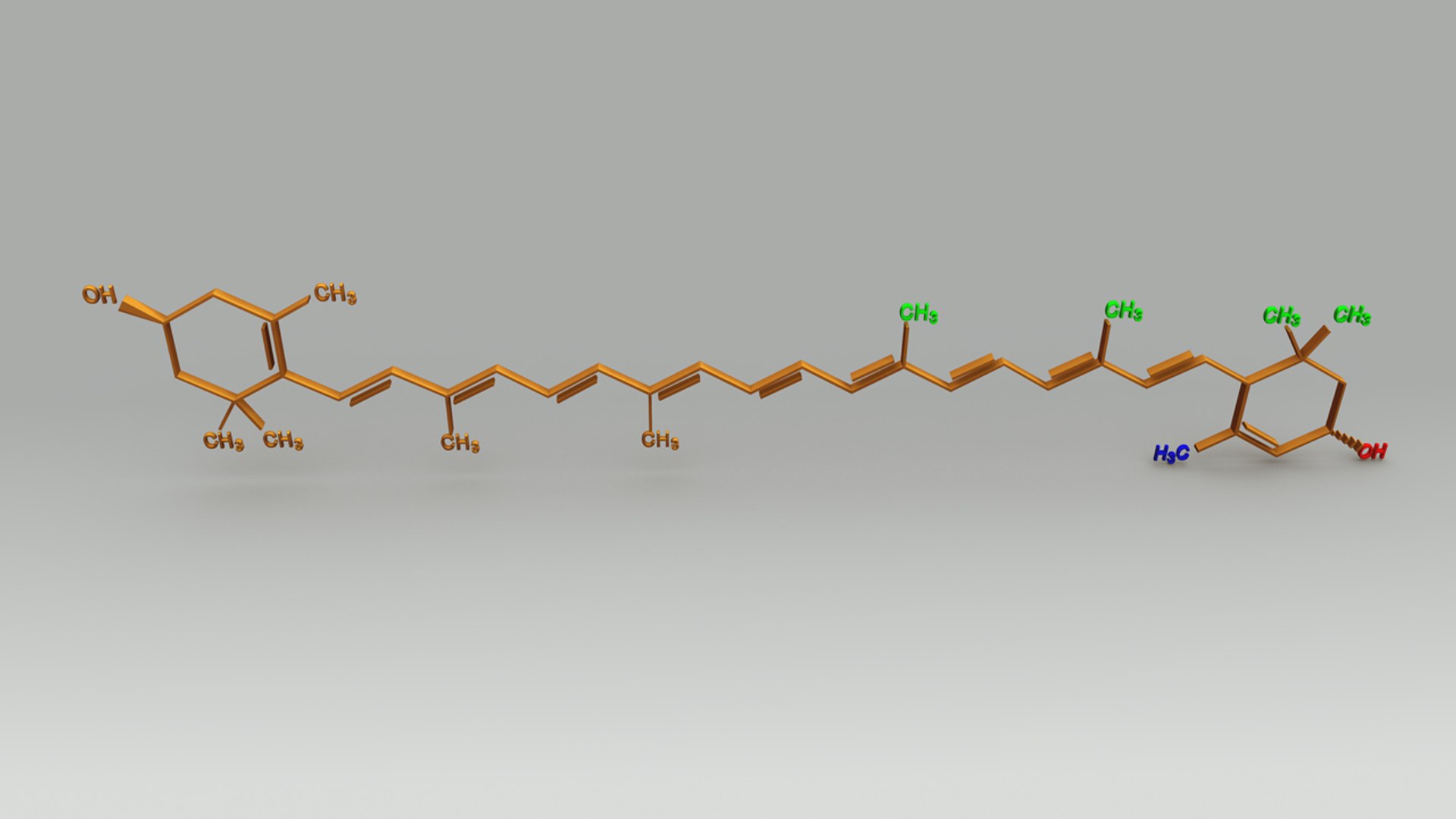 Xanthophyll Structure Obj