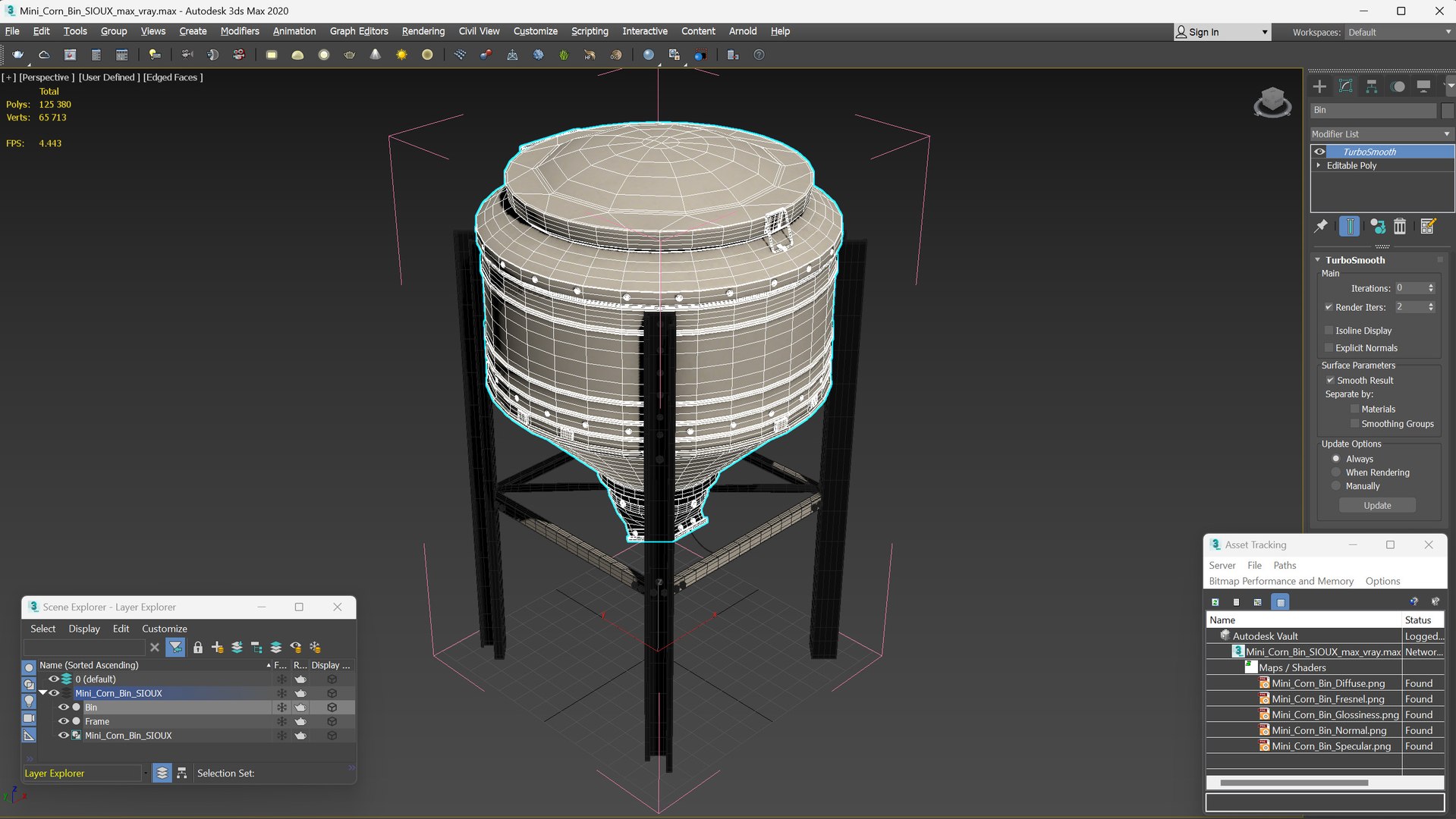 Mini Corn Bin SIOUX 3D model https://p.turbosquid.com/ts-thumb/El/RcBh7y/Gt/minicornbinsiouxvray3dmodel014/jpg/1723885311/1920x1080/fit_q87/7d7dbc1d4fef9c4a72f70d4b51023b7d01c25a31/minicornbinsiouxvray3dmodel014.jpg