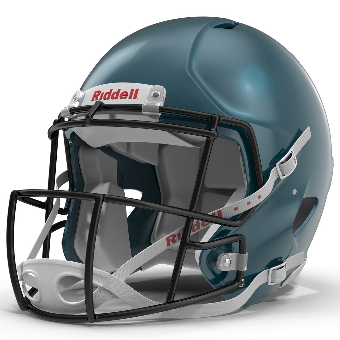 NFL Riddell Speed mini helmet with padding 3D model 3D printable