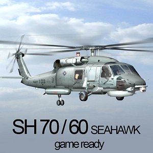 3d model sh-70 60 seahawk
