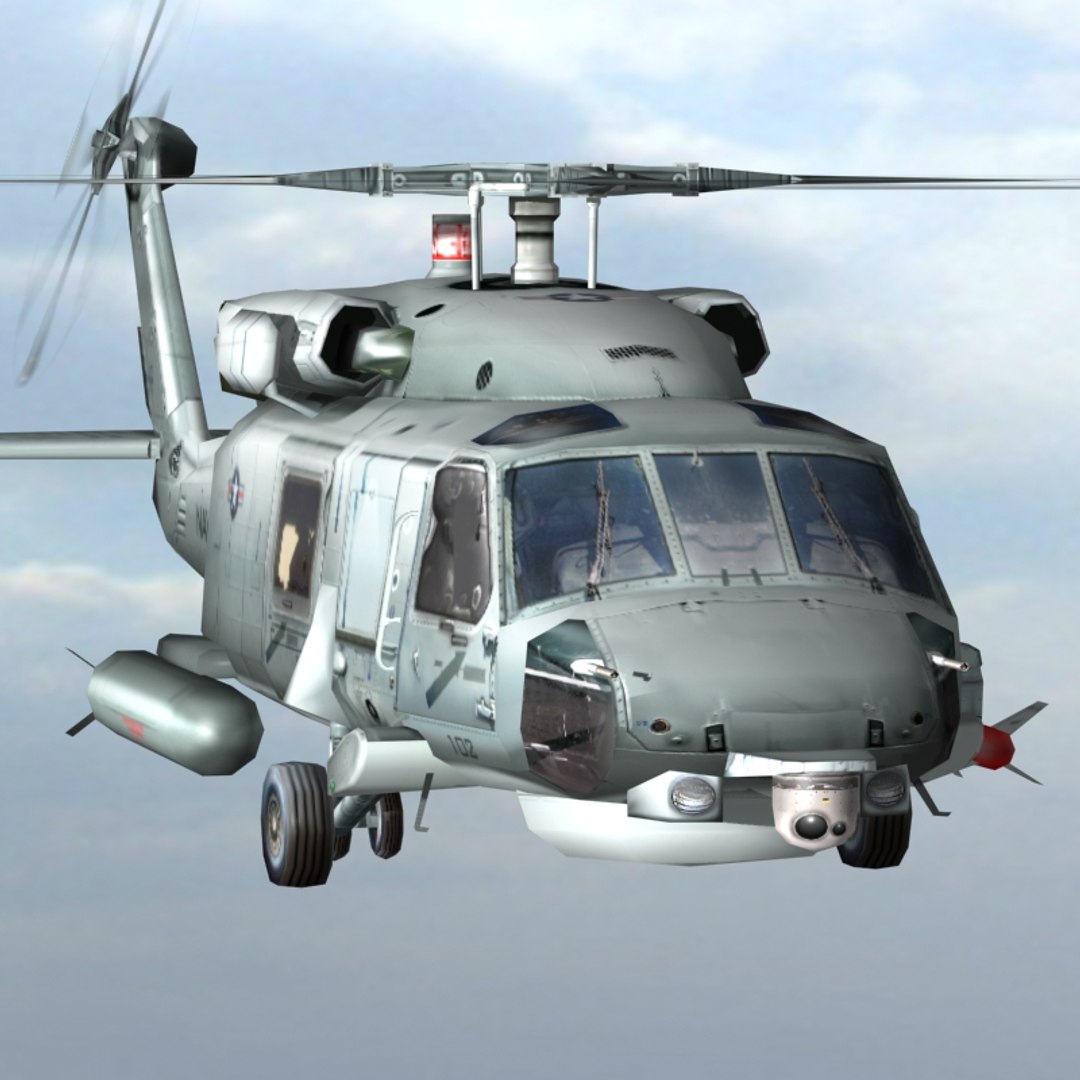 3d Model Sh-70 60 Seahawk
