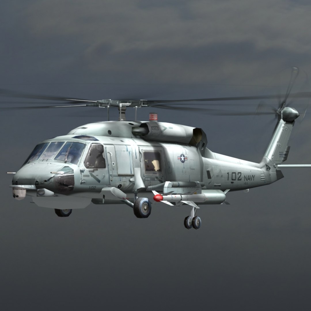 3d Model Sh-70 60 Seahawk