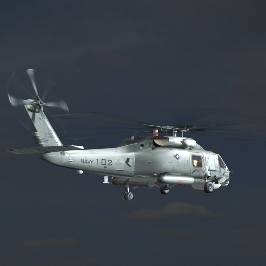 3d Model Sh-70 60 Seahawk