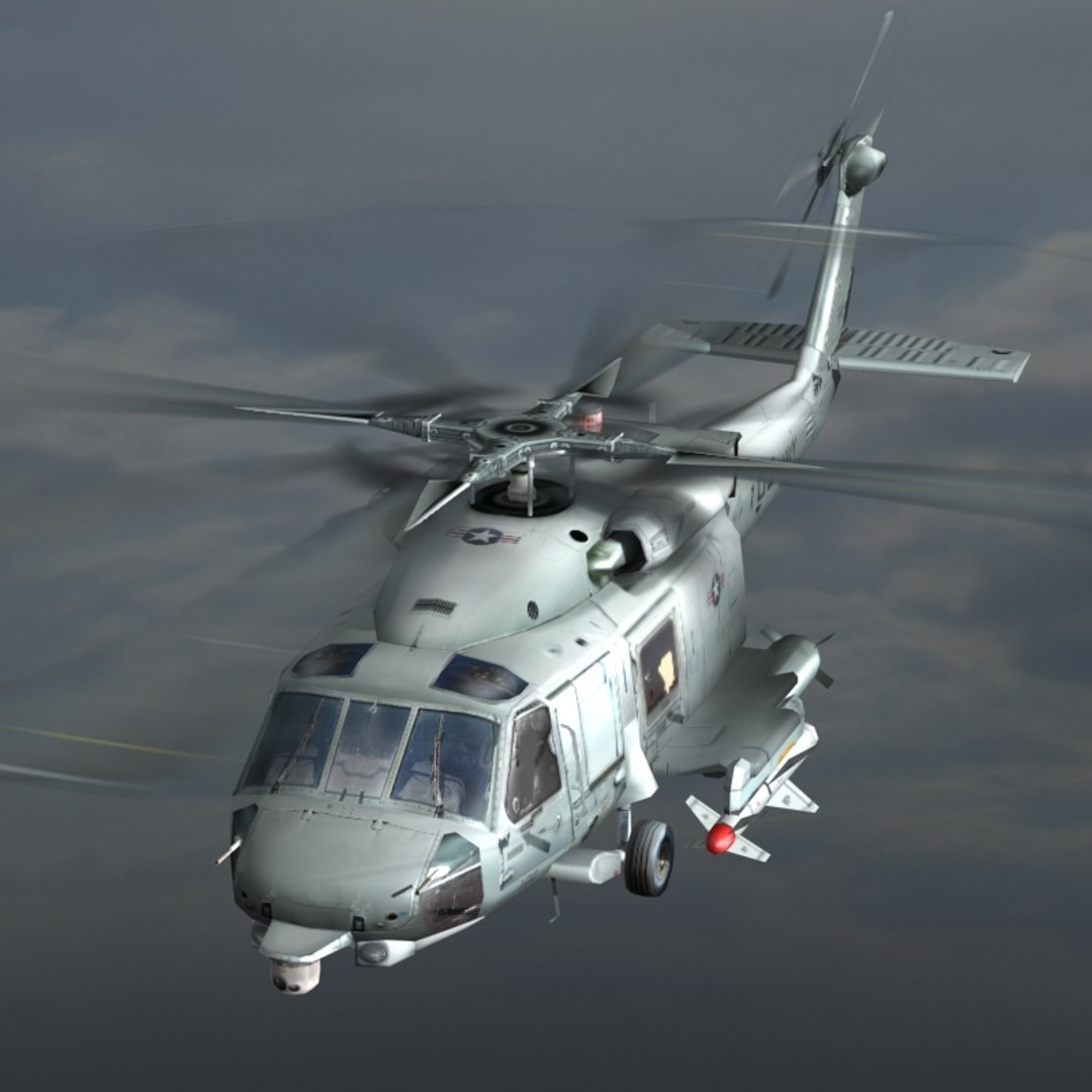 3d Model Sh-70 60 Seahawk