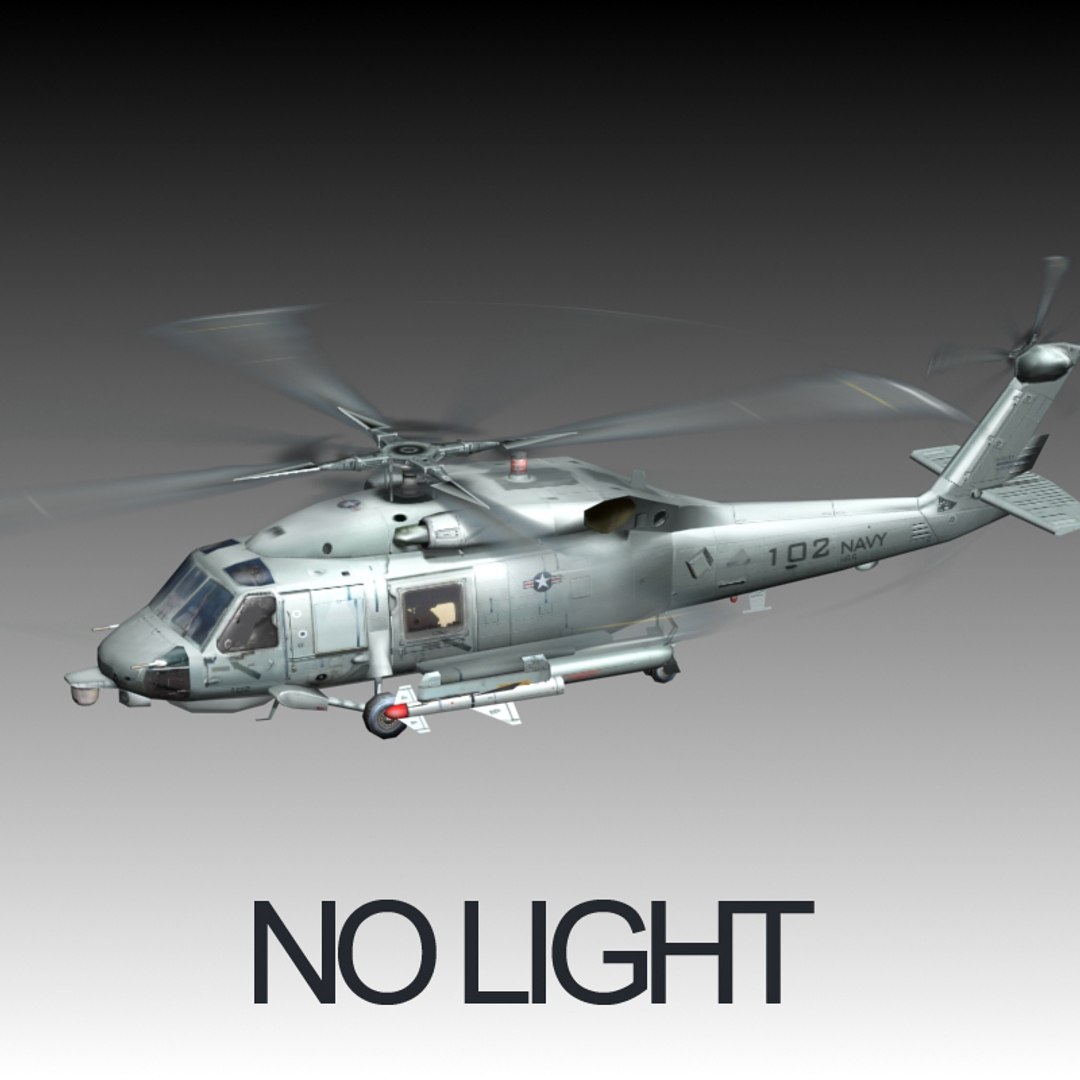3d Model Sh-70 60 Seahawk