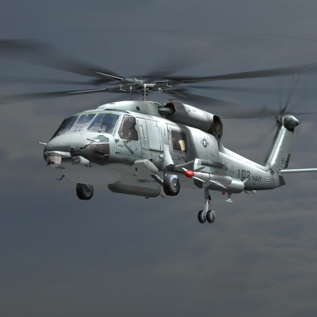 3d Model Sh-70 60 Seahawk