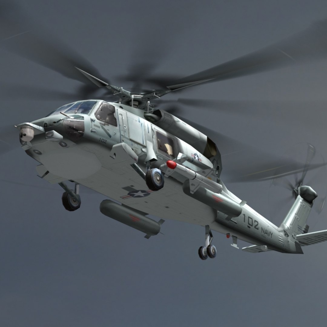 3d Model Sh-70 60 Seahawk