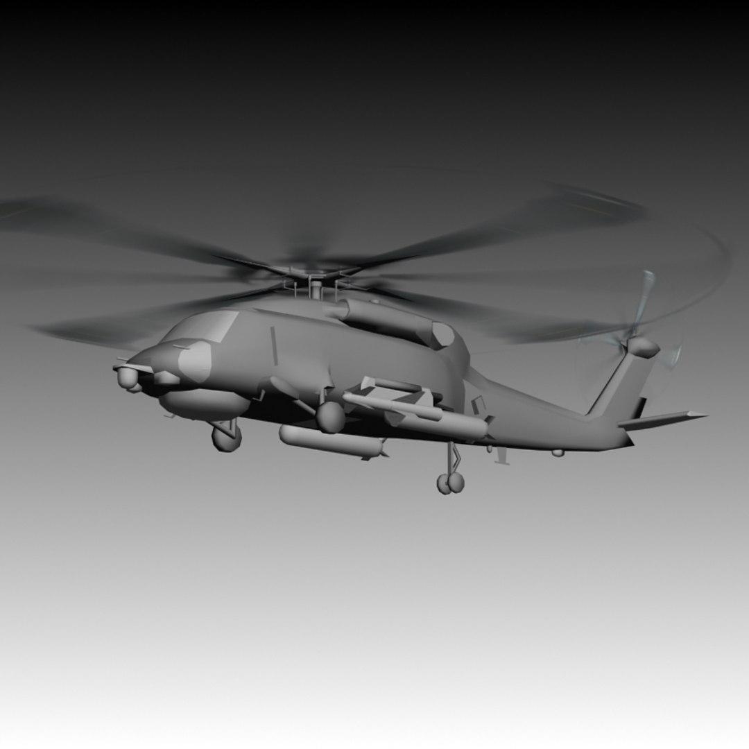 3d Model Sh-70 60 Seahawk