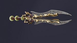 sordmbOrnate Fantasy Dual-Blade Sword